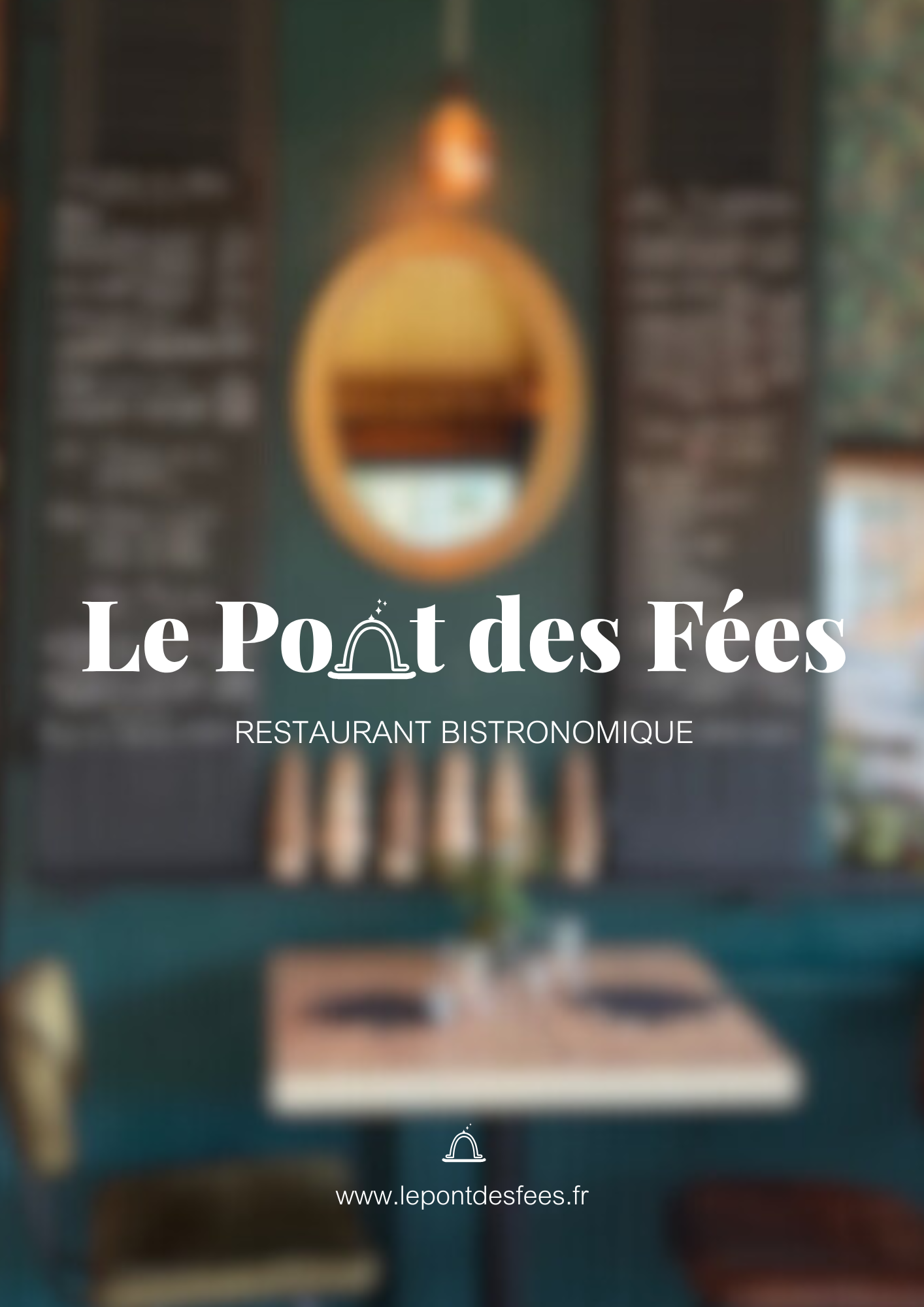 Refonte d'identité visuelle - Logo Le Pont des Fées